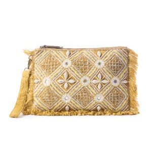 Myra Bag Desert Diamond Pouch in Brown